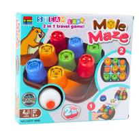 Stalo žaidimų rinkinys Lean Toys 2in1 Mole Maze