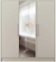 Spinta Alarica With Mirror, kašmyro sp., 60 cm x 180 cm x 200 cm, su veidrodžiu