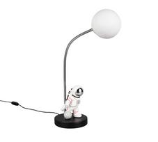 Darbo stalo šviestuvas Reality Arm R53801102, LED, 1.5W, balta sp./juoda sp.