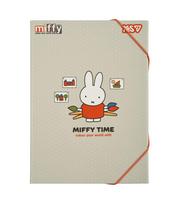 Dėžutė-dėklas dokumentams, sąsiuviniams Yes Miffy A4, su gumele