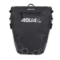 Krepšys OXFORD Aqua V 20 Single QR Pannier Bag Black
