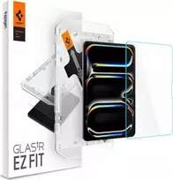 „Spigen“ grūdintas stiklas „Glas.TR“ „EZ FIT“ „iPad Pro 11“ (M4, 2024)