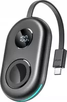 „Joyroom“ JR-W09 3 W indukcinis įkroviklis su USB-C laidu, skirtas „Apple Watch“ – juodos spalvos
