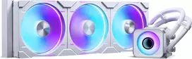 Phanteks PHANTEKS Glacier One 420D30 X2 DRGB AiO vandens aušinimo sistema – 420 mm, balta