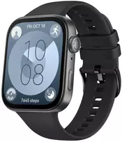 Fixed Silikoninė laikrodžio apyrankė, skirta „Huawei Watch FIT 4/4Pro/3“, juoda