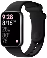 Fixed silikoninė apyrankė „Silicone Strap pro“ skirta „Xiaomi Redmi Watch 5/4“, „Smart Band 9 Pro“ ir „8 Pro“ – juoda