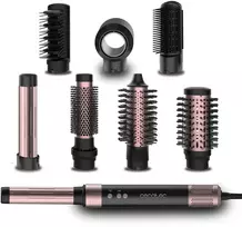 Cecotec CeramicCare AirGlam Black 8-in-1 plaukų džiovintuvas ir garbanojimo įrankis