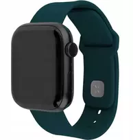 „Fixed“ silikoninis sportinis dirželis, skirtas „Apple Watch“ 42/44/45/46 mm, turkio spalvos