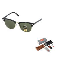 RayBan Party Leader Collection Stylish Vintage Lightweight Acetate Square Unisex 55