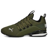 Puma Axelion Refresh Neslystantys Patvarūs Žemi Bėgimo Bateliai Vyriški Sportbačiai Žali 377911-04 42