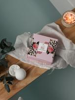MAGRADA ORGANIC COSMETICS - MAGRADA vonios burbulai su bijūnų žiedų kvapu ir vitaminu E – rinkinys 4 vnt.