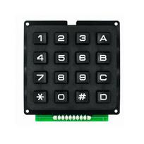 Professional Matrix Keypad DIY Industrial Keypad Matrix Switch Keyboard for Arduino/Raspberry Pi 16key