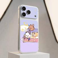 BuBu And DuDu For IPhone 17 Pro 17 Pro Max Back Skin Sticker Protective Decal Wrap iPhone 17 Pro