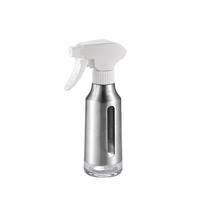 Household Stainless Steel Body Oil Spray Bottle 180ml Visible Oil Sprayer Leakproof Oil Dispenser Fat Loss balta
