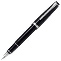 Pilot Elabo Fountain Medium Black Pen, Nib, Soft, FE-18SR-B-SM juoda