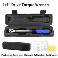 1/4 Inch Torque Wrench Double-direction Ratchet Ratchet Torque Wrench Set  Cycling Accessories Only Torque Wrench