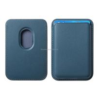 Magnetic Leather Wallet Case for iPhone 15 13 12 14 Pro Max 15pro S23 with Ring Holder Card Slots Electroplate Phone Cover For iPhone17&HOLSTER&Opp Bag mėlyna