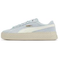 Puma Smash Platform Comfortable Versatile Durable Low-Top Sneakers Women Sneakers Blue White 366488-17 35.5
