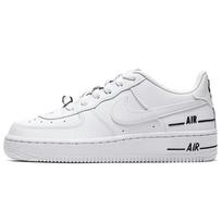 Nike Air Force 1 LV8 3 White Black GS Sneakers CJ4092-100 35.5