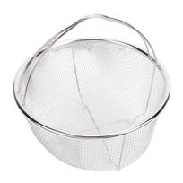 Pressure Cooker Strainer Multifunctional Stainless Steel Pressure Cooker Steam Basket for Frying Food