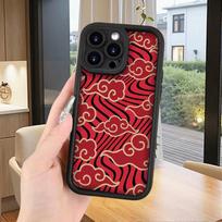 Phone Case For OnePlus 15 13 13T 12 12R 11 11R 10R 8T Nord CE Ace 2 3 4 5 6 Lite 4G 5G Soft Silicone Back Cover Red Cloud Print OnePlus 12R 5G