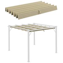 Paviljono stogas, 180 g/m² poliesteris, 250x255 cm, 1 vnt