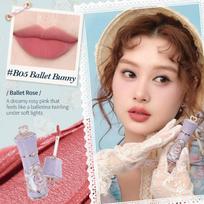 Flower Knows Makeup Bunny Garden Collection Cloud Lip Cream Matte Velvet Lip Stick Korean Lip Tint beige