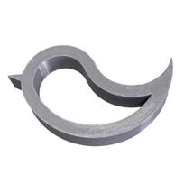 Non-deforming Doorstop, Rounded Edge Door Stopper with 3D Printing Integrated Molding, Multi-Purpose Door Window Wedge for Portable Home Office Use pilka