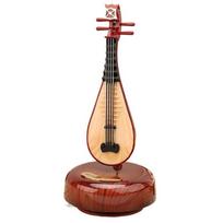 Classical Rotating Music Box simulation Guitar Model Ornaments  Tabletop Ornament 3