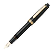 Platinum Fountain Pen Century Black in Black Fine Nib Body x mm Fine g #3776 PNB-15000#1-2 size 139.5 15.4 / / 20.5