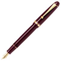 PILOT Custom 74 Fountain Medium Nib Deep Red with Black 14K Gold Pen, (M), Nib, FKKN12SRDRM, Nib.