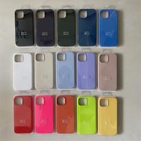 Mažmeninė pakuotė Daugiaspalvis skysto silikono mobiliojo telefono dėklas, skirtas Apple iPhone 17 16 15 11 12 13 14 Pro Max 7 8 Plus PVC box&For iPhone 16