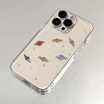 Dopamine Planet iPhone11Promax mobile phone case transparent for Apple 11promax space case 11 IPhone17ProMax