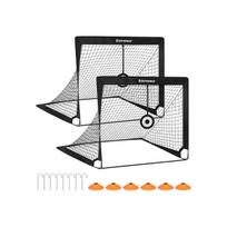 Futbolo vartai Songmics, 120x91x91 cm, 2 vnt.