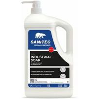 Skystas muilas su Sanitec granulėmis INDUSTRIAL SOAP Microgranules, 5l (2)