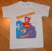 SALT 'N PEPA vintage Rare 80's R+B Hip Hop rap concert tour shirt LI370 Unisex T-Shirt XL