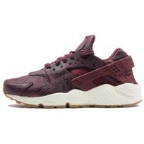 Nike Air Huarache Run Slip Resistant Abrasion Resistant Low top Running Shoes Unisex Red Brown 683818-600 35.5
