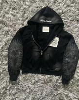 2024 Cross-Border Zip-Up Hoodie Cardigan: Versatile & Stylish S juoda