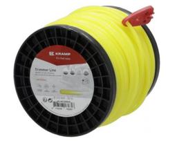 Žoliapjovės valas Ø 4 mm 32 m apvalus geltonas Kramp