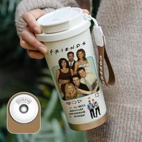 Friends TV Show Insulated Coffee Tumbler