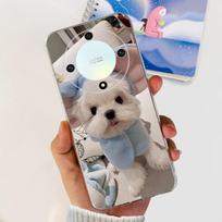 For Honor X9b 5G Case ALI-NX1 Popular Flower Soft Clear Silicon TPU Cover For Honor X9a RMO-NX1 HonorX9 ANY-NX1 Shockproof Funda Honor X9a