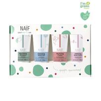 Rinkinys Naïf Baby & Kids Mini Kit–4 produktų mini kelioninis, 15ml x 4