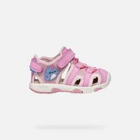 GEOX Basutės mergaitėms, Rožinė, Multy sandals