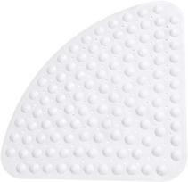 Accesories for baths, shower cabins,Non-Slip Shower Mat | Quarter Circle Corner Area Bathtub Mat with Suction Cups, Antibacterial & Anti-mold,