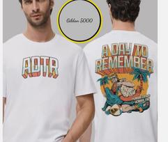 A Day To Remember Florida Crazy visoje JAV Dvišaliai Unisex marškinėliai L