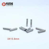 3*13.8 mm Cylindrical Pin Bearing Roller High Carbon Chromium ( 10 PCS ) Bearing Steel Needle SUJ2 Parallel Pins