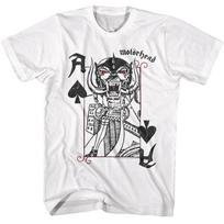 Motorhead King of Aces Men T Shirt Snaggletooth War-Pig Heavy Metal Rock Band XXL