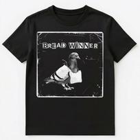 Bread Winner Pigeon Pun Humor Enthusiast Funny Bird Joke Unisex T-shirt Tops Tees Unisex 2XL
