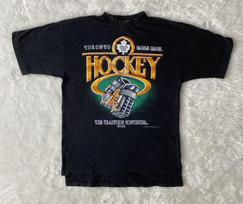 Vintage 1994 NHL Toronto Maple Leafs Hockey T-shirt Size L Tee Softwear Canada XXXXL
