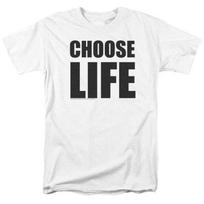 Wham! Choose Life T-shirt Licensed Pop Wake Me Up Before You Go Go Music White XL